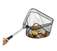 Épuisette d'atterrissage légère et portable avec tête triangulaire et | Épuisette flottante pour ruisseaux, lacs, rivières, zones côtières, réservoirs et le long des rives