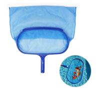 Épuisette de piscine avec manche télescopique, brosse pour le fond et chiffon de nettoyage