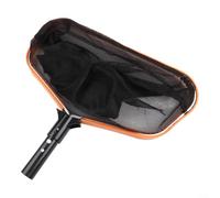 Épuisette de piscine double couche en maille fine pour feuilles et débris - Cadre en aluminium compatible avec perche télescopique - Outil de nettoyage de grande capacité pour piscines, spas