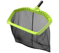 Épuisette de piscine, épuisette de fond, épuisette à lames, épuisette à lames haute performance sans manche télescopique avec filet extra-large, épuisette de profondeur, compatible avec tous les manch