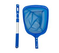 Épuisette d'épuisette de piscine | Outil de tamis ergonomique à mailles fines | Filet d'écumoire robuste pour piscine, arrière-cour, étang, sol, extérieur, poisson, spa, eau, aquarium, terrasse, lac