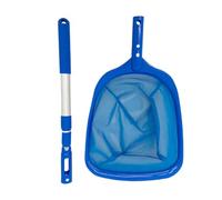 Épuisette écumoire de piscine | Manche Ergonomique Avec Filet Tamiseur - Filet à feuilles pour piscine | Pour Jardin, Étang, Extérieur, Poisson, Spa, Bain Bouillonnant, Aquarium, Patio, Lac, Eau