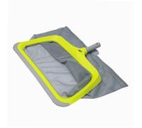 Premium XP Épuisette de Fond pour Piscine, Filet de Nettoyage Robuste et Durable, Accessoire de Piscine Idéal pour Feuilles et Débris, Largeur 46cm, Taille Unique, Couleur Bleu
