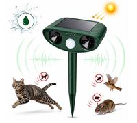 epulsif chat ultrason jardin anti chat oiseaux - Roame - rongeurs led détection 110 degrés ipx4 étanche pour terrasse potager