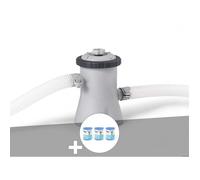 Epurateur à cartouche Intex C330 1 m³/h + 3 cartouches H