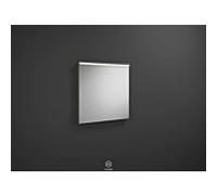 Eqio miroir illuminé SIGZ065F2010 65 x 63,5 x 6 cm, gris brillant, éclairage horizontal à LED Burgbad