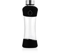 Equa Active bouteille d'eau en verre Black 550 ml