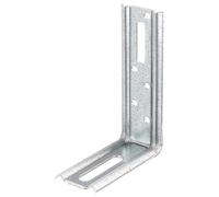 Equerre 2 pans 90 degrés 100x70x30 Galva Alberts - 339937