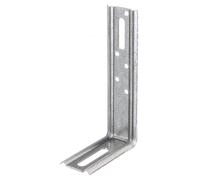 Equerre 2 pans 90 degrés 130x70x30 Galva Alberts - 339951