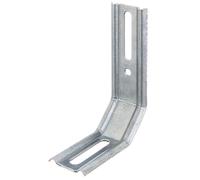 Equerre 3 pans 45 degrés 100x72x30 Galva Alberts - 341374
