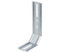 Equerre 3 pans 45 degrés 120x72x30 Galva Alberts - 341381