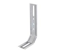 Equerre 3 pans 45 degrés 140x72x30 Galva Alberts - 341404