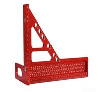 Équerre 3D Aluminium 0-90° Angles Prédéfinis | Angles 22.5°, 30°, 45°, 60°, 67.5°, 75°, mesure rapide, pour idéal menuiserie, construction, ingénierie