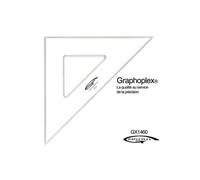 Equerre 45° 3 bords anti-taches 26 cm - graphoplex
