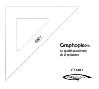 Equerre 45° 3 Bords Anti-Taches 37 Cm