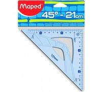 Equerre 45° hypoténuse 21 cm Maped Geometric G
