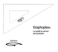 Equerre 60° 3 Bords Anti-Taches 26 Cm