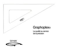 Equerre 60° 3 Bords Anti-Taches 32 Cm