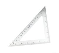 Équerre combinée de 150 mm en acier inoxydable avec niveau à bulle et traceur - Outil de disposition à double échelle 45/90 degrés pour le travail du bois (B)