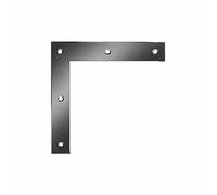 Équerre d’angle 90° en inox galvanisé - Lot de 10
