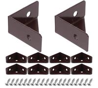 Équerre D’angle de Table en Acier Inoxydable, Lot de 10, Support Renforcé