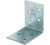 Alberts 330316 Équerre d'assemblage | galvanisée Sendzimir | 50 x 50 x 40 mm | Set de 25 pièces