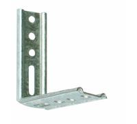 Équerre d'assemblage nervurée à pan droit - 65 x 110 mm - 50 pièces TORBEL
