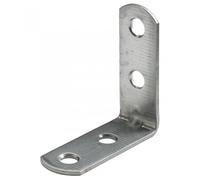 Équerre d'assemblage poli HETTICH - L.30 mm - Inox