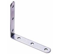 Equerre de chaise-L120mm-acier zingué-25 pièces LUDMANN