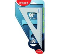 Maped Equerre de dessin 60 degrés Aluminium 21 cm