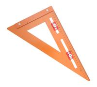 Équerre de Menuisier en Bakélite Orange pour Dessin et Perçage