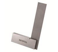Équerre de menuisier Faithfull Engineers en acier 75 mm (3 po) - Lame en acier trempé rectifiée avec précision, outil de marquage, de mesure et de traçage précis pour le travail du métal et du bois