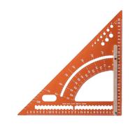 Équerre De Menuisier Outil Règle Triangulaire Réglable En D'Aluminium Pour