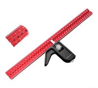 Équerre de menuisier réglable de 400 mm pour la disposition de précision, le positionnement et les tâches de marquage d'angle