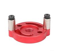 Équerre de Perçage Verticale Métal Guide Centrage(Red) | Métal , centrage automatique, réglable épaisseur, perçage vertical pour précis, gain de temps