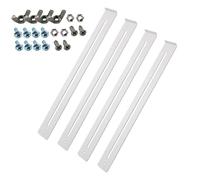 Équerre de support de tiroirs - Kit d'outils à libération rapide et anti-affaissement - Kit de réparation et de remplacement pour tiroirs de cuisine - Pour la maison, le bureau, la cuisine, l'armoire