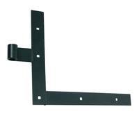 Équerre de volet 35 x 5 x 500 mm diamètre 14 mm cataphorèse noire paire 1/2 gauche TORBEL 2139504