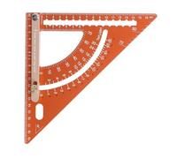 Équerre d'encadrement de précision - Outil de disposition d'angle métrique | Construction en métal, mesure de précision - Marquages gravés faciles à lire - Idéal pour le travail du bois, l'encadrement