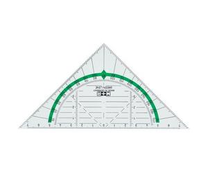 Equerre géométrique 'Green Line', hypoténuse: 160 mm