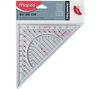 Maped Équerre Géo Technic, hypoténuse 260 mm, en plastique