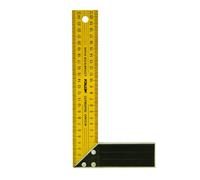 Metrica 29247 Équerre menuisier lames Jaune
