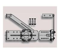 Equerre LT50-60 - SOMFY - 9420601 - Réglable - Pour volet roulant - Tube 70x2