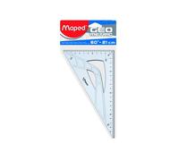 Equerre maped geometrique en plastique recicle 60 hypotenuse 21cm