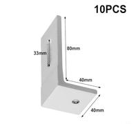 Équerre Montage Panneau Alu Léger Bateau Équerre Montage Panneau(1pc) | pour aluminium alliage léger, angle 90 degrés, pour idéal toit plat, RV, bateau, installation rapide