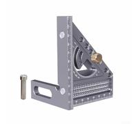 Équerre multi-angle avec goupille de positionnement d'angle | Gabarit de charnière d'armoire, gabarit de perçage pour bois, guide de perçage de charnière, guide de scie cloche de 35 mm