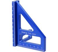 Équerre Multifonction 45° 90° en Alliage D’aluminium Bleu