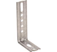 Equerre nervurée 2 pans 110 x 65 x 30mm