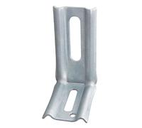 Equerre nervurée 2 pans Alberts - Dimensions 100 x 70 x 30 mm