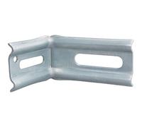 Equerre nervurée 2 pans Alberts - Dimensions 70 x 70 x 30 mm