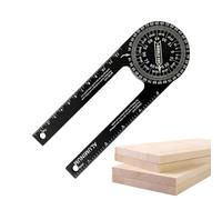 Équerre Numérique Mesure d'Angle Outil de Construction Ergonomique | Équerre d'Onglet en Aluminium pour Scie pour Plinthes Travail du Bois Projet Atelier Intérieur Extérieur